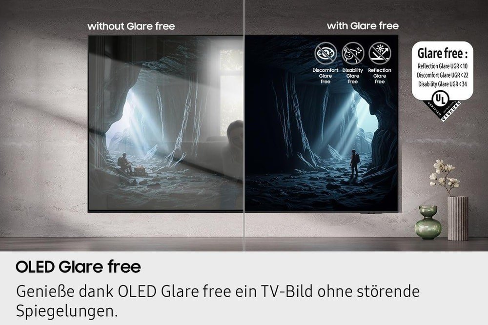 Samsung Fernseher GQ77S95FATXZG 77 Zoll 4K Ultra HD LED TV #2552963