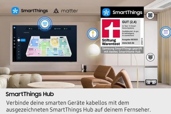 Samsung Fernseher GQ77S95FATXZG 77 Zoll 4K Ultra HD LED TV #2552963