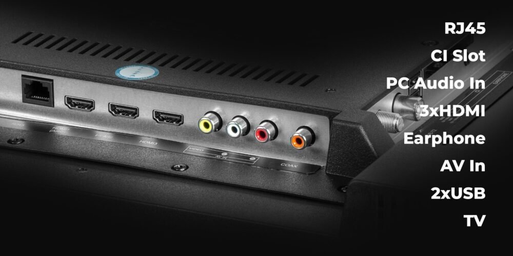 Fernseher TV 32" HD Ready Smart TV Android 11 Wi-Fi DLED Dolby DVB-T2/S2 USB