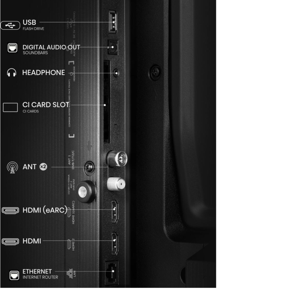 HISENSE Fernseher 40A5Q 40 Zoll Full HD QLED TV #2552963